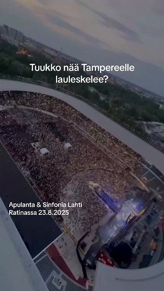 Apulanta & Sinfonia Lahti: Valo Pimeyksien Reunoilla