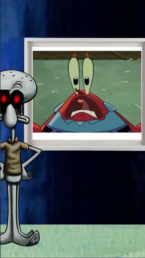 MR SQUIDWARD AND MR KRABS "WINDOW" 🧽😂😂 #spongebob #funny #meme