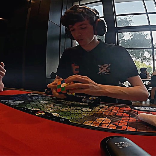 Rubik’s Cube Solved in 3.34 seconds WR5 (5th in the World) #rubikscube #viral #shorts