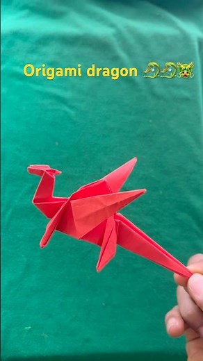 I Made a Realistic Paper Dragon… It Actually Moves!