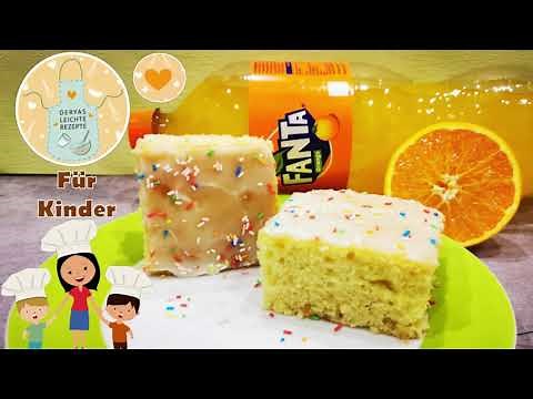 Moist Fanta Cake: Instructions for Kids (Cup Recipe)