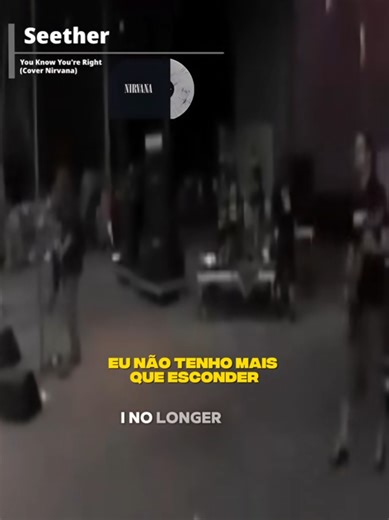 Seether - You Know You're Right #rock #nirvana #seether #lyrics