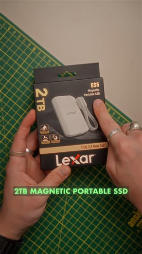 Mariusz Gajdzik on Instagram: "Unboxing the Lexar ES5 Portable SSD (2TB)—built-in MagSafe magnets keep it locked to your iPhone. Perfect for ProRes / ProRes RAW video or heavy RAW photo shoots—pocketable, fast, and ready for serious storage. #ad @lexarmemory #LexarES5 #PortableSSD #MagSafe #iPhonePhotography #ProRes #ProResRAW #MobileEditing #ContentCreator #FilmmakingGear #PhotoGear #VideoGear #TravelTech #OnTheGoStorage #iPhoneFilmmaking #CameraGear #CreatorTools #SSD"