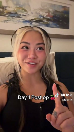 A little over 24 hours post op!!