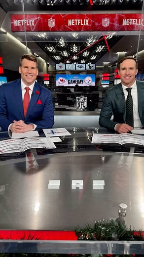 Drew Brees on Instagram: "Let’s go baby! Christmas Day NFL! I’m with Scott Hanson in studio talking to our international audience for every commercial break only on @netflix @scotthanson1"
