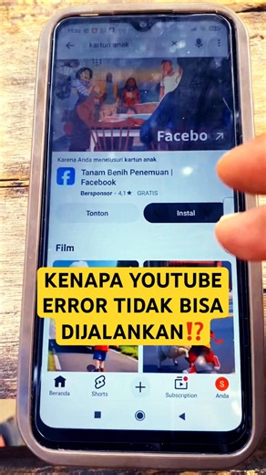 Solution for YouTube application error, can't play videos #youtubeapp #mobilesolution