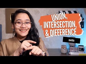 Union, Intersection, and Difference of Sets | UPCAT and CSE Review