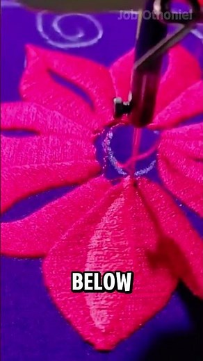 Embroidery Machine Flower Stitch | Sewing Machine Magic