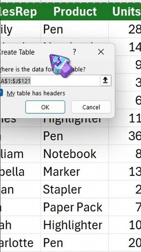 Create PROFESSIONAL Excel Tables Easily!