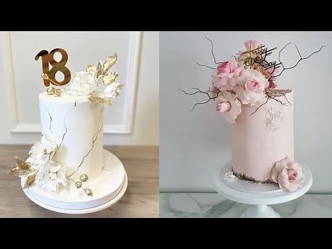 18th Birthday Cake Ideas For Girls| Teenage Girls Birthday Cake Designs