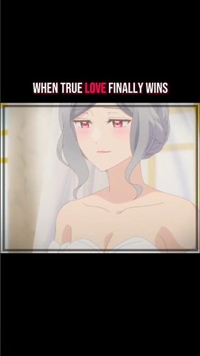 The Cutest Anime Couple Finally Gets Married! 💍 #anime