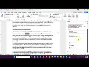Word: Ch1-Guided Project 1-2, Steps 8h - 19