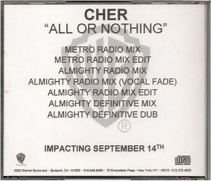 Cher - All Or Nothing