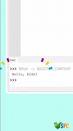 Running print() in Thonny! | Python for Kids – Lesson 3