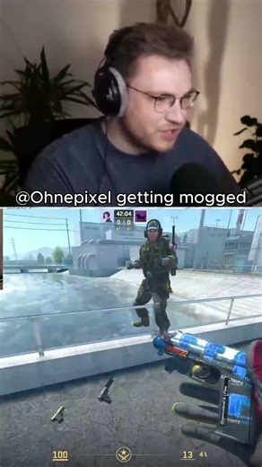 @ohnepixel Getting mogged on stream
