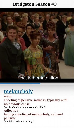 Melancholy - Meaning, Pronunciation, Usage | Learn English with TV Shows & Movies