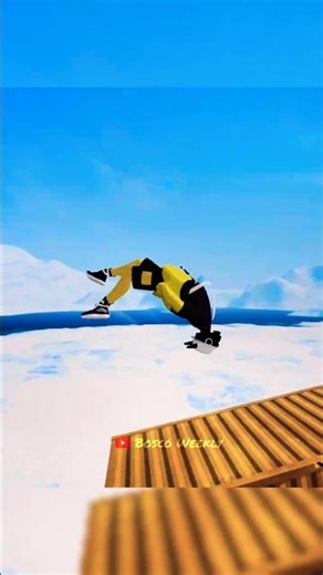 Flip in GLACIER MAP Rooftops & Alleys | The Parkour Game