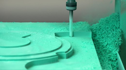 Precision Composites Patterns and Moulds by Machining and Sealing Epoxy Tooling Board