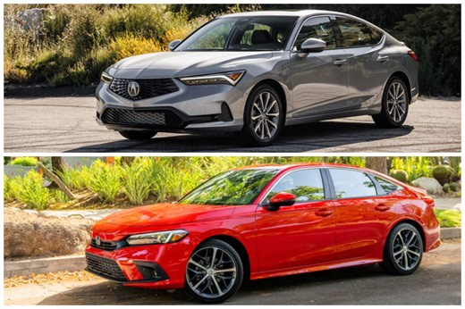 Is It Really Fair to Compare the 2023 Acura Integra and 2023 Honda Civic?