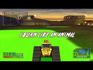 Twisted Metal 4 (Construction Yard) OST - Dragula - Rob Zombie With lyrics