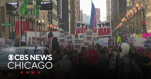International Women’s Day march, rally held at Daley Plaza