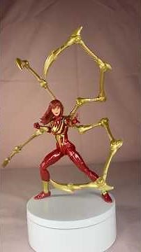 Marvel Legends MJ (Iron Spider) Quick Review #actionfigures #marvellegends