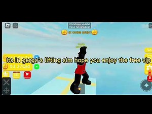 free vip in gergo's lifting simulator link down below (roblox) !!!