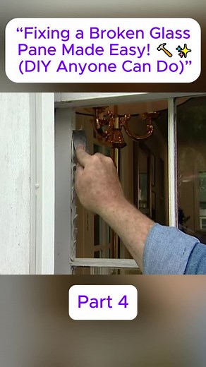 Easy DIY Guide to Fixing a Broken Glass Pane