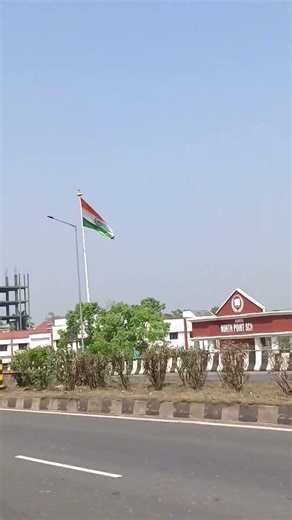 Pride in the air, flag in the sky. 🇮🇳✨"#india #iran
