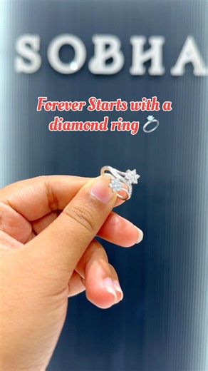 Sparkle every day because forever begins with the perfect ring! 💍✨
