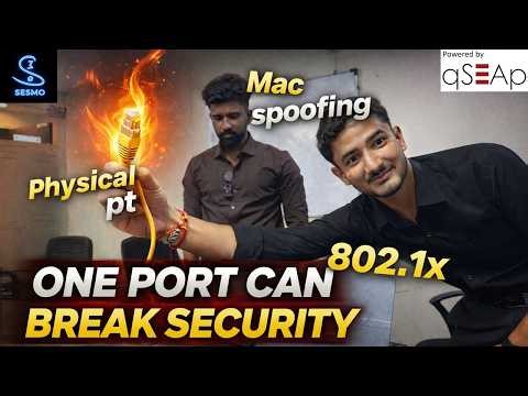 How Hackers Hack Into Your Network | NAC Bypass Explained (Physical PT, MAC Spoofing, 802.1X)