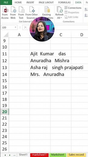 Extra Space Remove in Excel | Computer Tech Academy