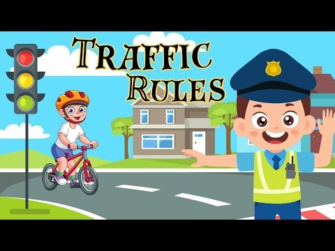 Traffic Rules for Children | Learn How to Stay Safe on the Road | ‪@KidsLearning2125‬