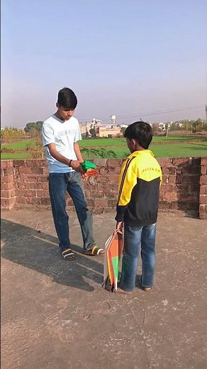 लड़के का पतंग फाड़ दिया #kite #patang #patangbazi