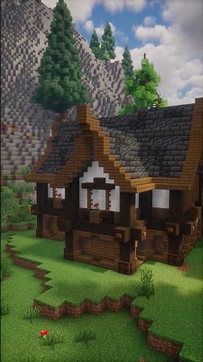 🏠 Best Easy Minecraft Starter House for Survival (Beginner-Friendly Build) #minecraft