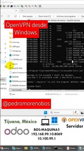 Creando certificados para OpenVPN desde Windows.