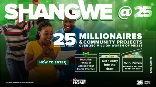 26K views · 1.6K reactions | Sasa Wi-Fi yako haileti tu net, inaleta Shangwe pia. Upgrade that Wi‑Fi and upgrade your chances of winning. Bronze, Silver or the Gold package, kila move ni entry moja. Tujenge hiyo home project pia #SafaricomAt25 #safaricompopoteulipo | Safaricom PLC | Facebook