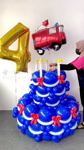Cake Balloons 🚒 #cakeballoon #cakeballoons #ballooncake #balloonscake