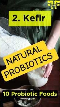 Top 10 Probiotic Foods: Eat This, Not Pills! #shorts