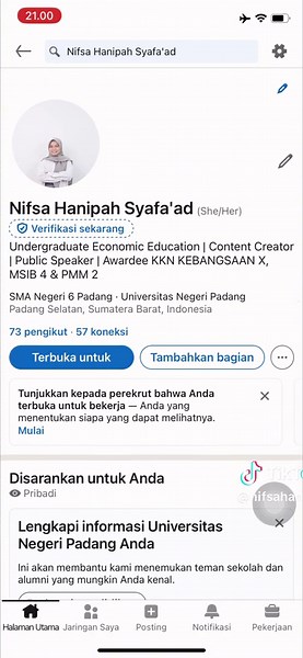 Tutorial Memendekkan Link Profil LinkedIn di CV