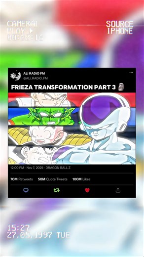 Frieza Transform Part 3 🗿🗿🗿🗿🗿🦍🦍🦍🦍🦍☠️☠️☠️☠️☠️💀💀💀💀💀👍👍👍👍👍 #Goku #Dbs #Shorts
