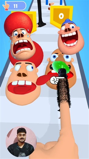 #3 Finger Runner 3D👆🏻🔥Crazy Challenge🎮💥#gaming #shorts #youtubeshorts #mobilegaming #viral #gameplay