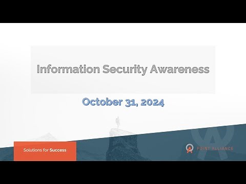 Information Security Awareness Training