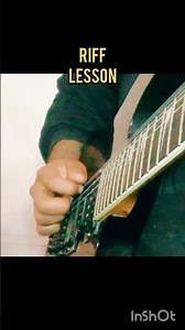 Metal riff easy lesson