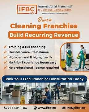 Own a Cleaning Franchise & Build Recurring Revenue