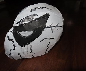 Cardboard Antivenom Spiderman Mask