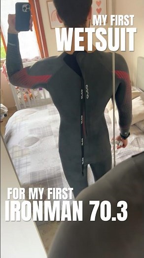 My first wetsuit for my first IronMan 70.3 - Orca Athlex Float V2