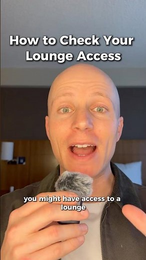 How to check what lounges you can get into before your flight #airportlounge #pointsandmiles