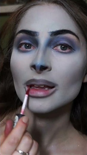 Corpse bride makeup #halloweenmakeup