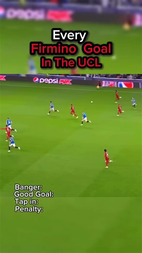Every Firmino Goal in the UEFA Champions League